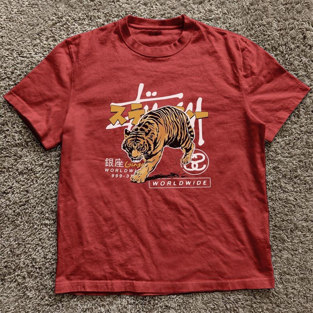 Red Tiger Stussy Japan Tee 1